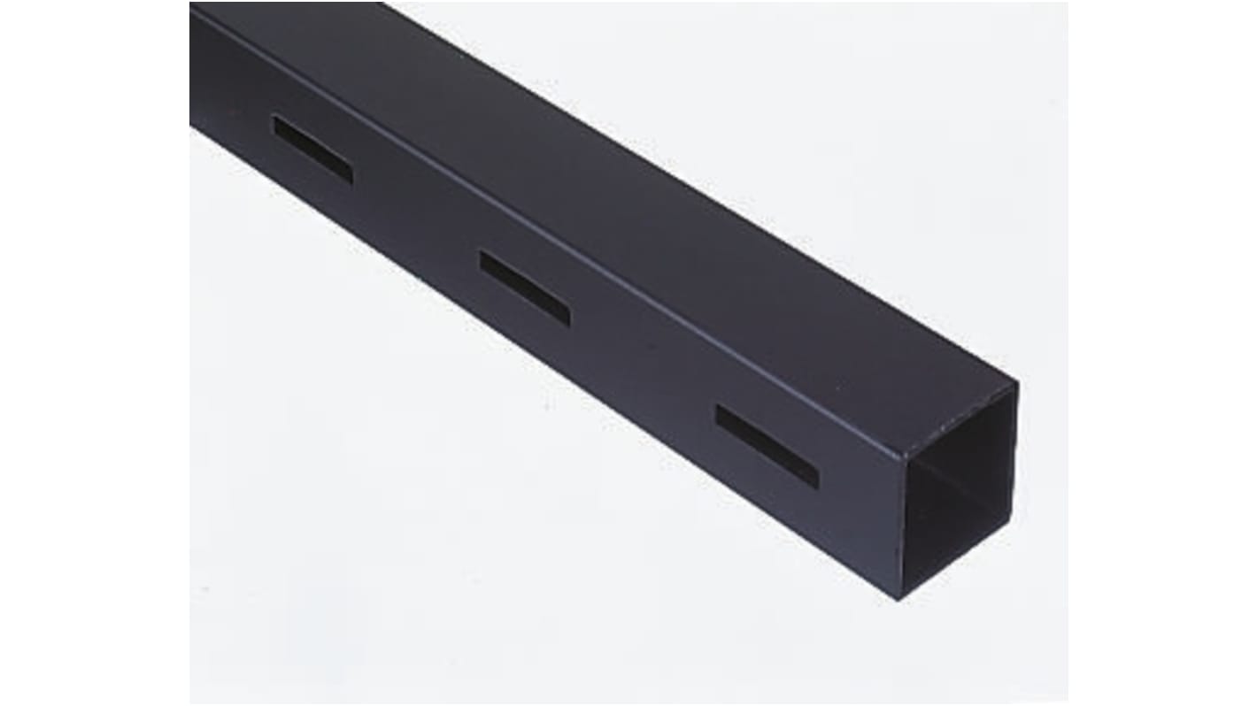 RS PRO Black Steel Square Tube, 2000mm Length, 25mm Square