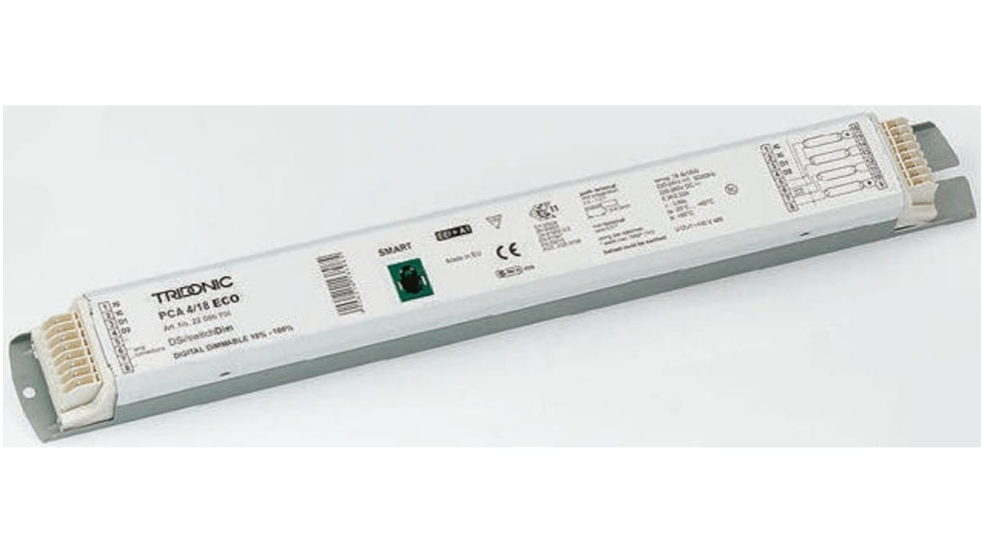 Ballast per illuminazione Tridonic, tipo Elettronico, 18 W, 220 → 240 V, per lampade fluorescenti