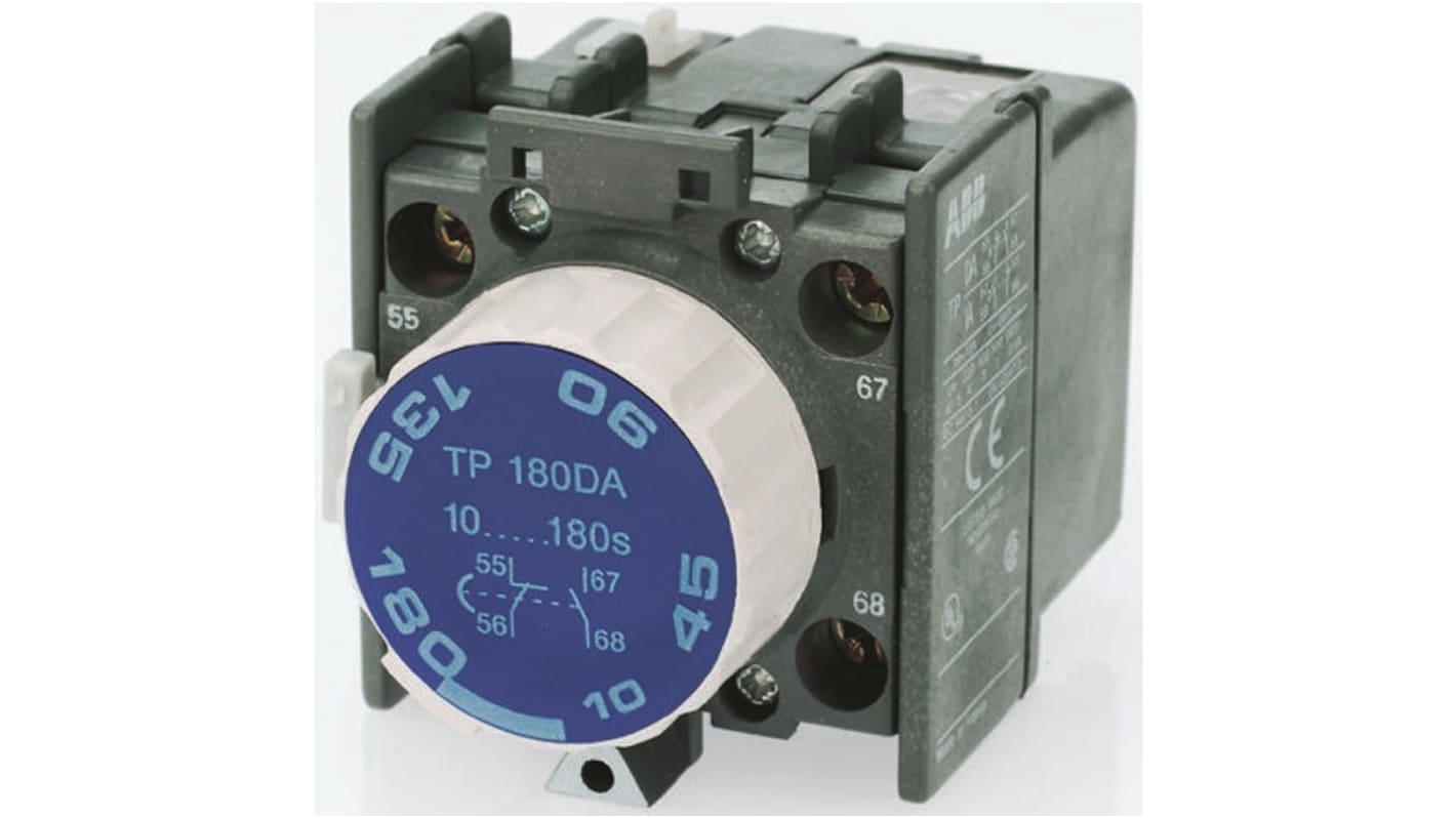 Timer pneumatico ABB 1SBN020300R1001 - TP180DA TP18 per uso con Serie A9 → A75