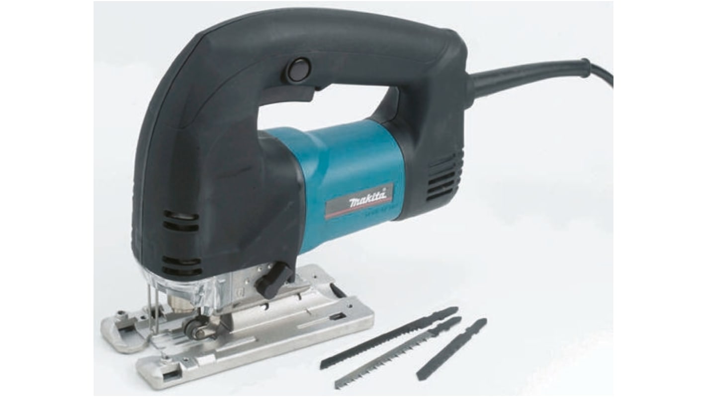 Makita 4350FCT 1in stroke Corded Jigsaw, 240V, 2800spm, Type G - British 3-pin