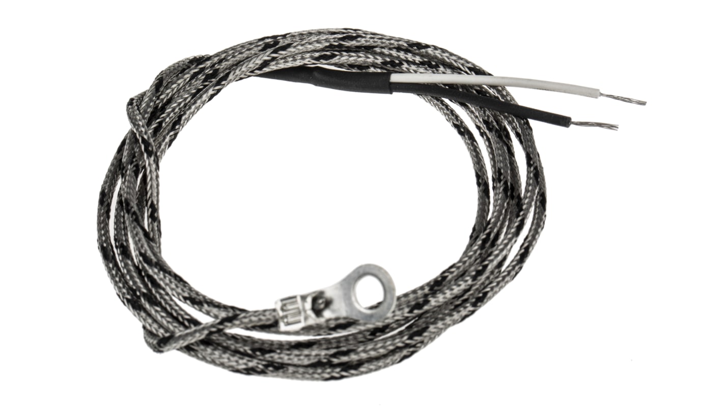 Thermocouple RS PRO type J Ø 6mm, L 2m, +350°C max à Câble