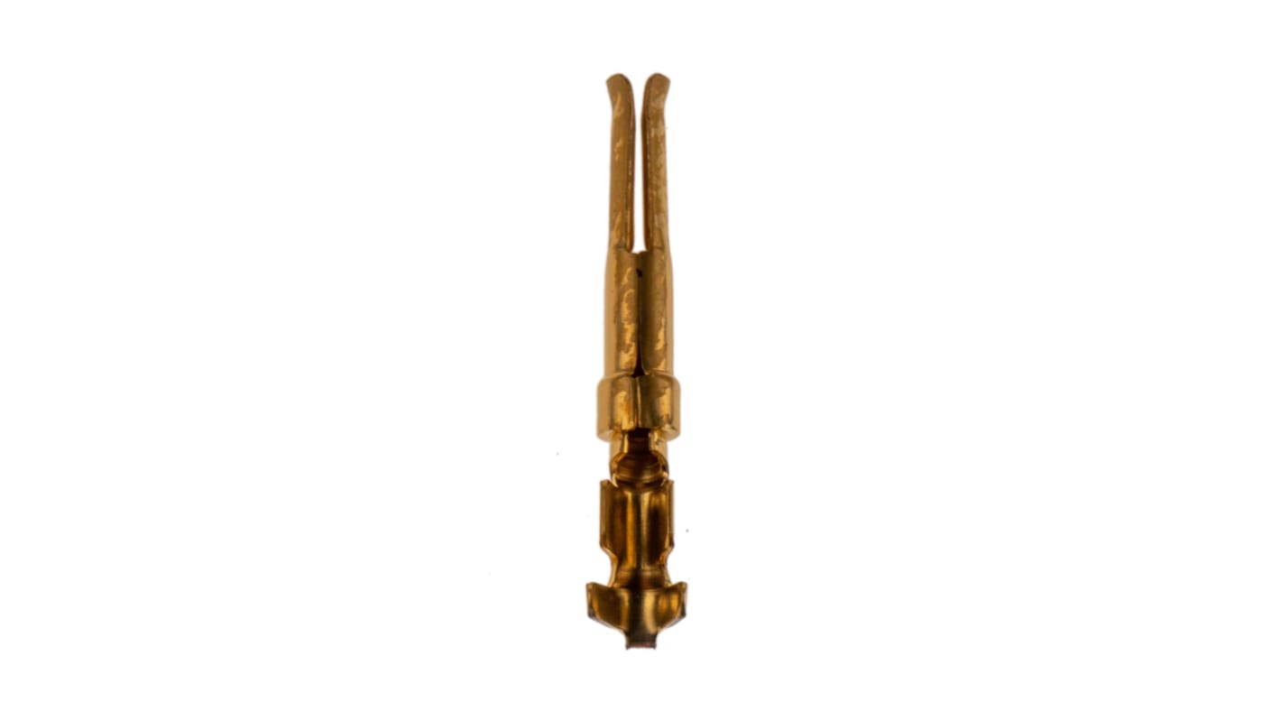 TE Connectivity, AMPLIMITE HDP-20 Series, size 20 Female Crimp D-sub Connector Contact, Gold over Nickel Signal, 24