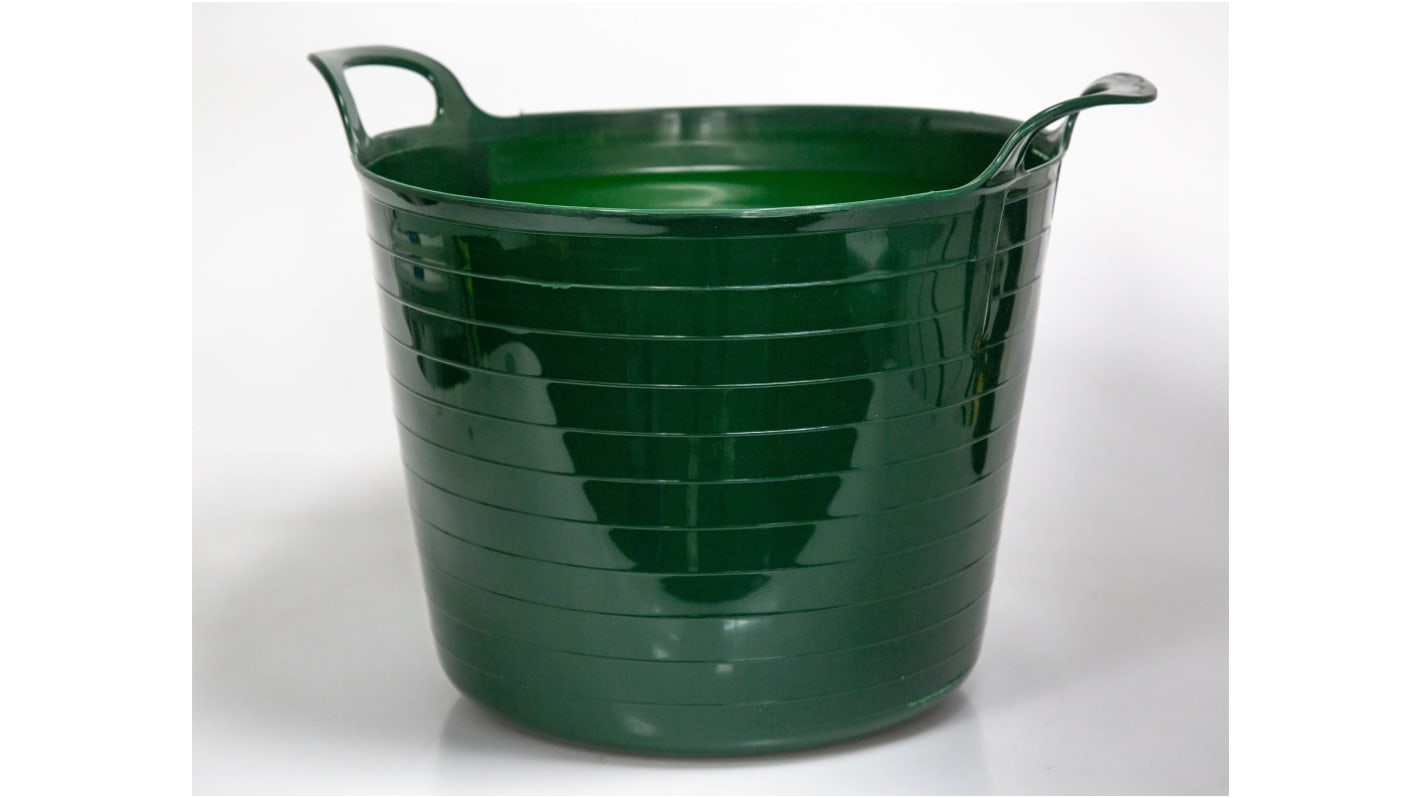 40L Plastic Green Trug With Handle