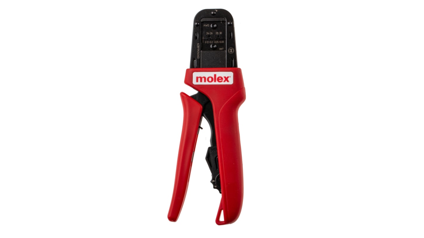 Molex PremiumGrade Hand Ratcheting Crimp Tool for Micro-Latch Connector Contacts