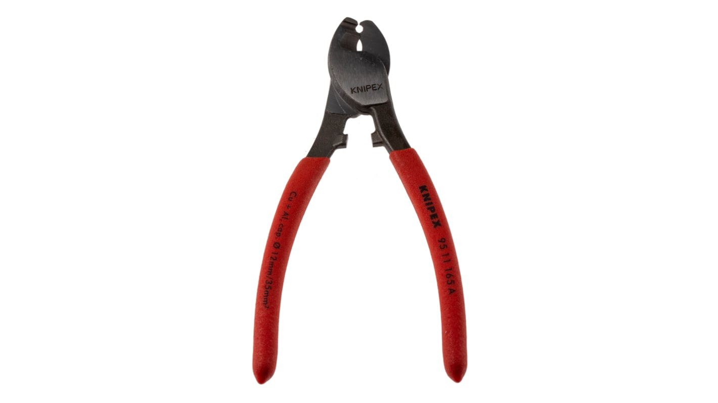 Coupe-câbles Knipex 95 11 165 mm, capacité 15mm