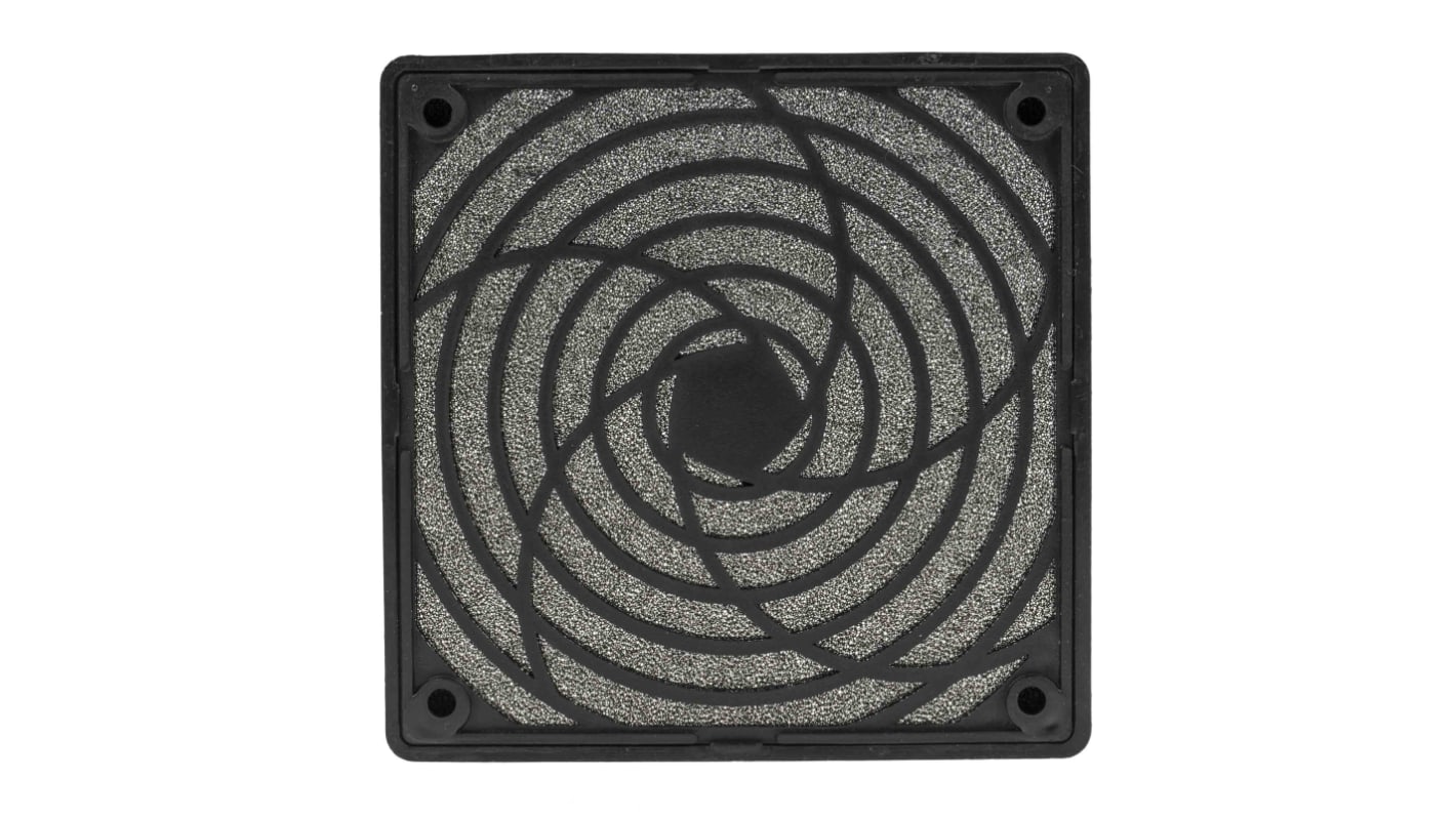 RS PRO Fan Filter for 125mm Fans, PUR Filter, ABS Frame, 125 x 125mm