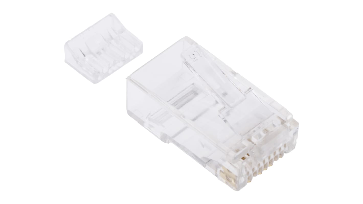 Conector RJ45 Cat6, Cat6a Macho RS PRO, de apantallamiento | RS