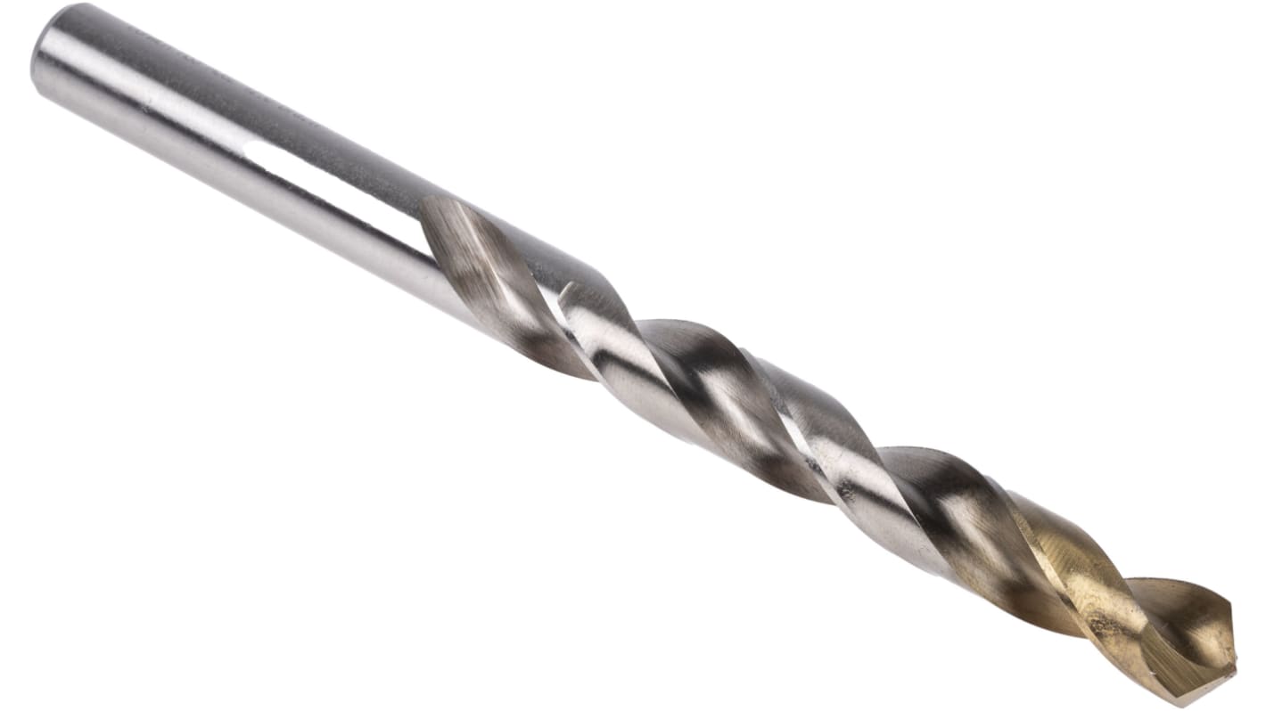 Dormer A002 Series HSS-TiN Twist Drill Bit for Steel, 12mm Diameter, 151 mm Overall