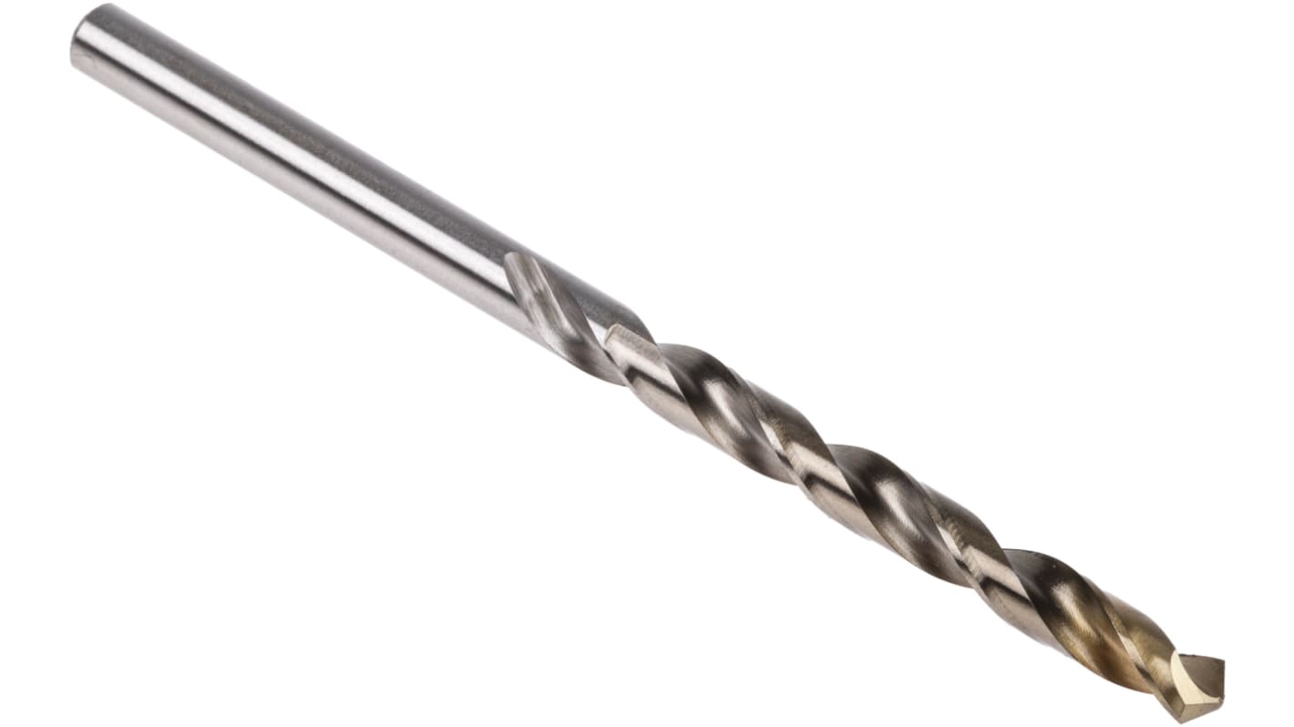 Dormer A002 Series HSS-TiN Twist Drill Bit, 5mm Diameter, 86 mm Overall