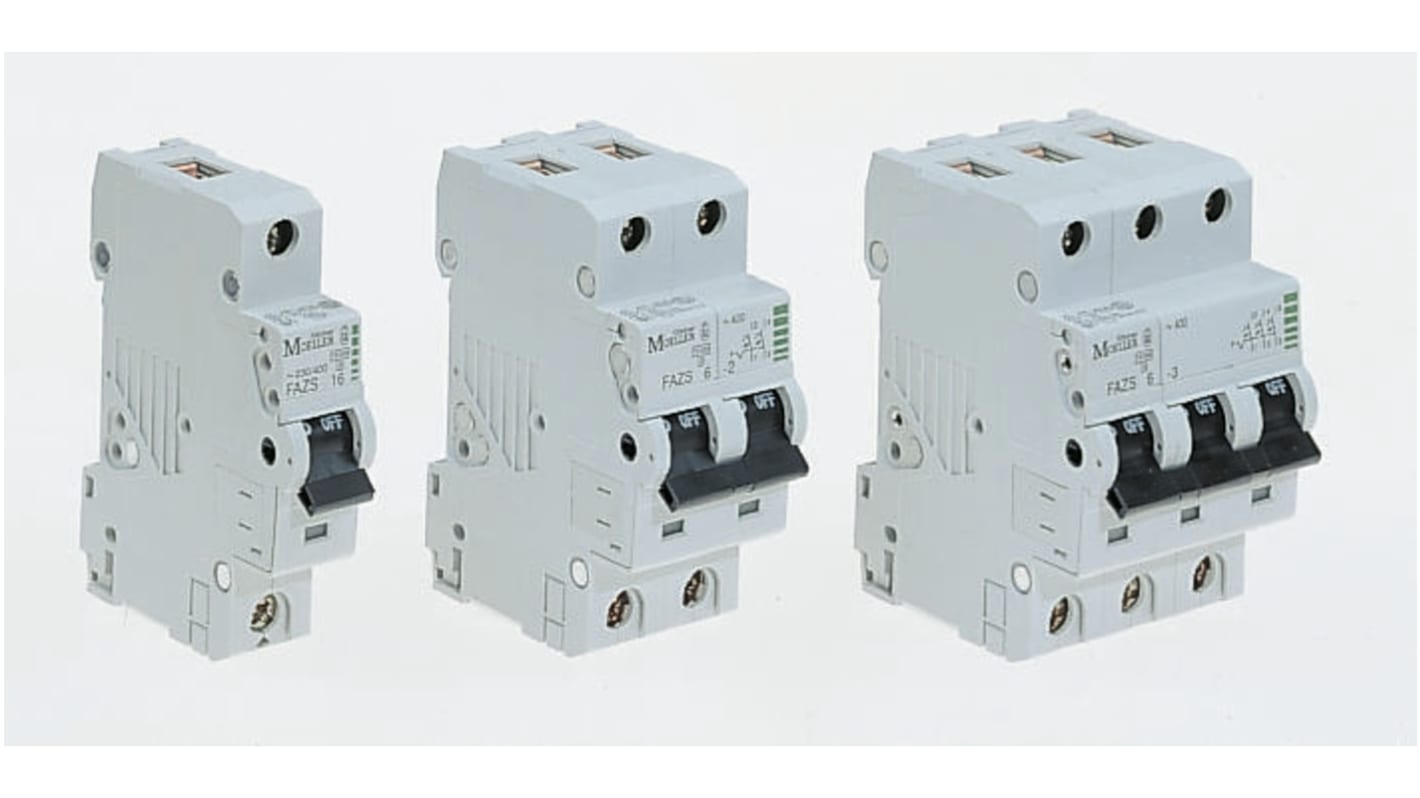 FAZ62C16 2 pole type C circuit breaker,6kA 16A RS