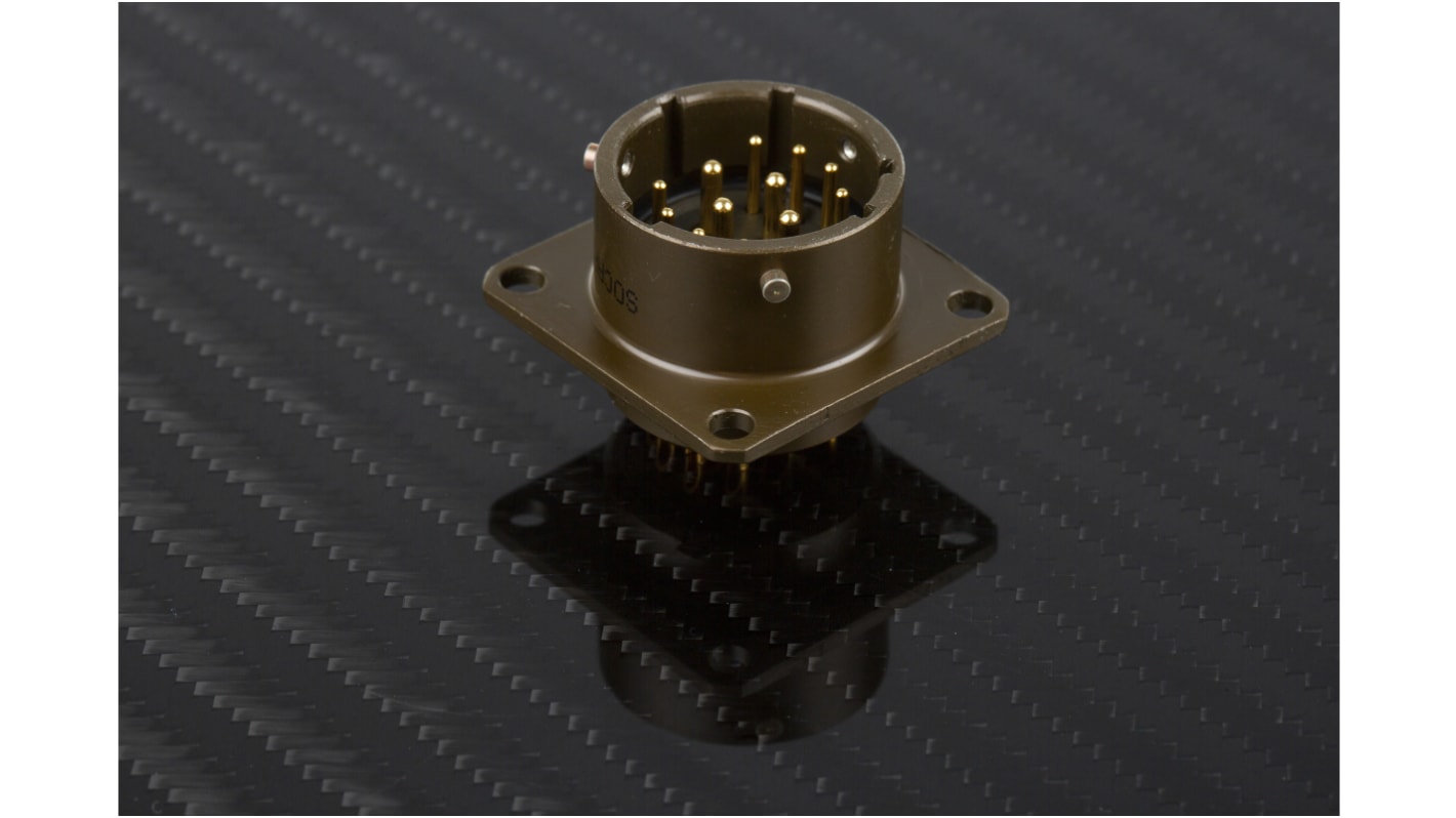 PT02E1412P Amphenol Industrial, PT 12 Way Panel Mount MIL Spec