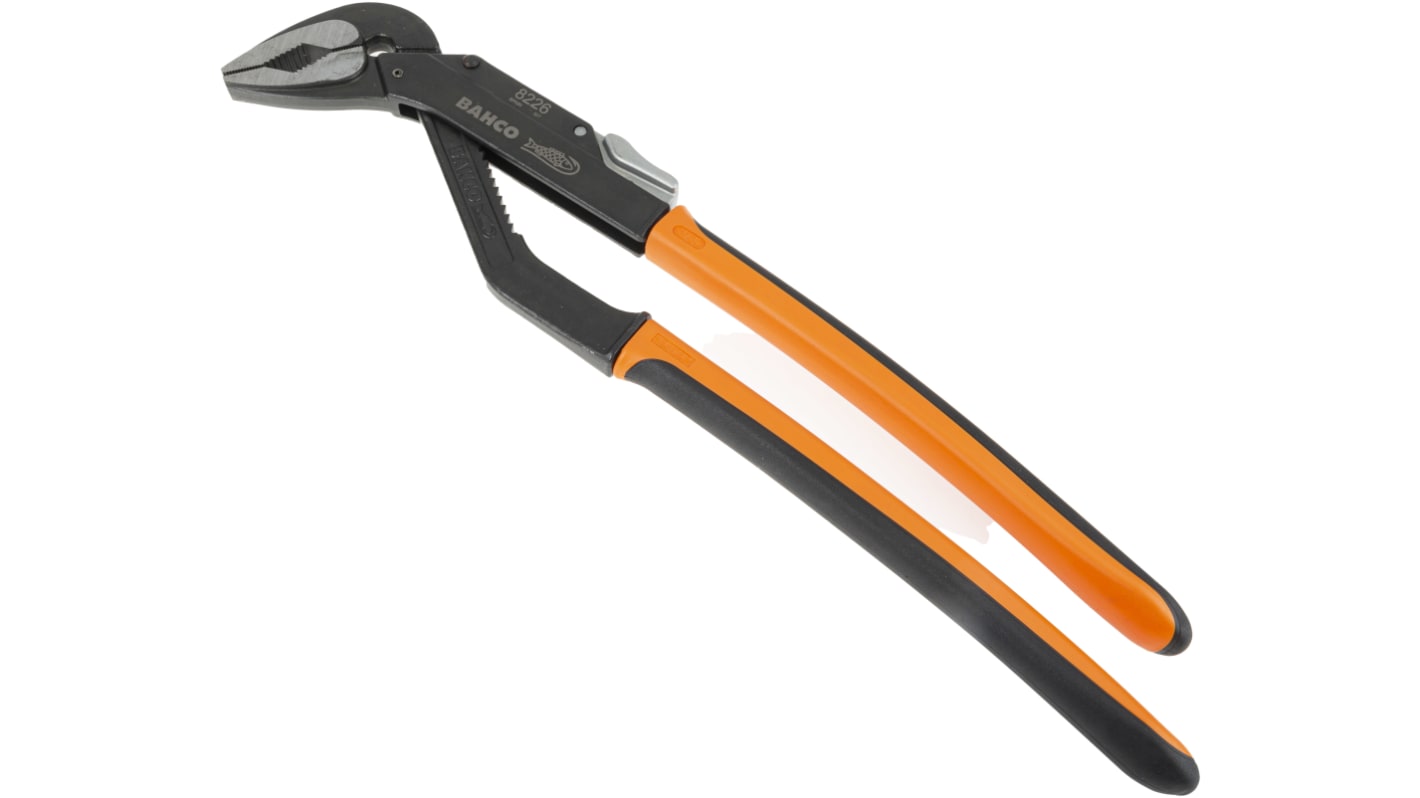 Bahco Water Pump Pliers, 400 mm Overall, 67mm Jaw