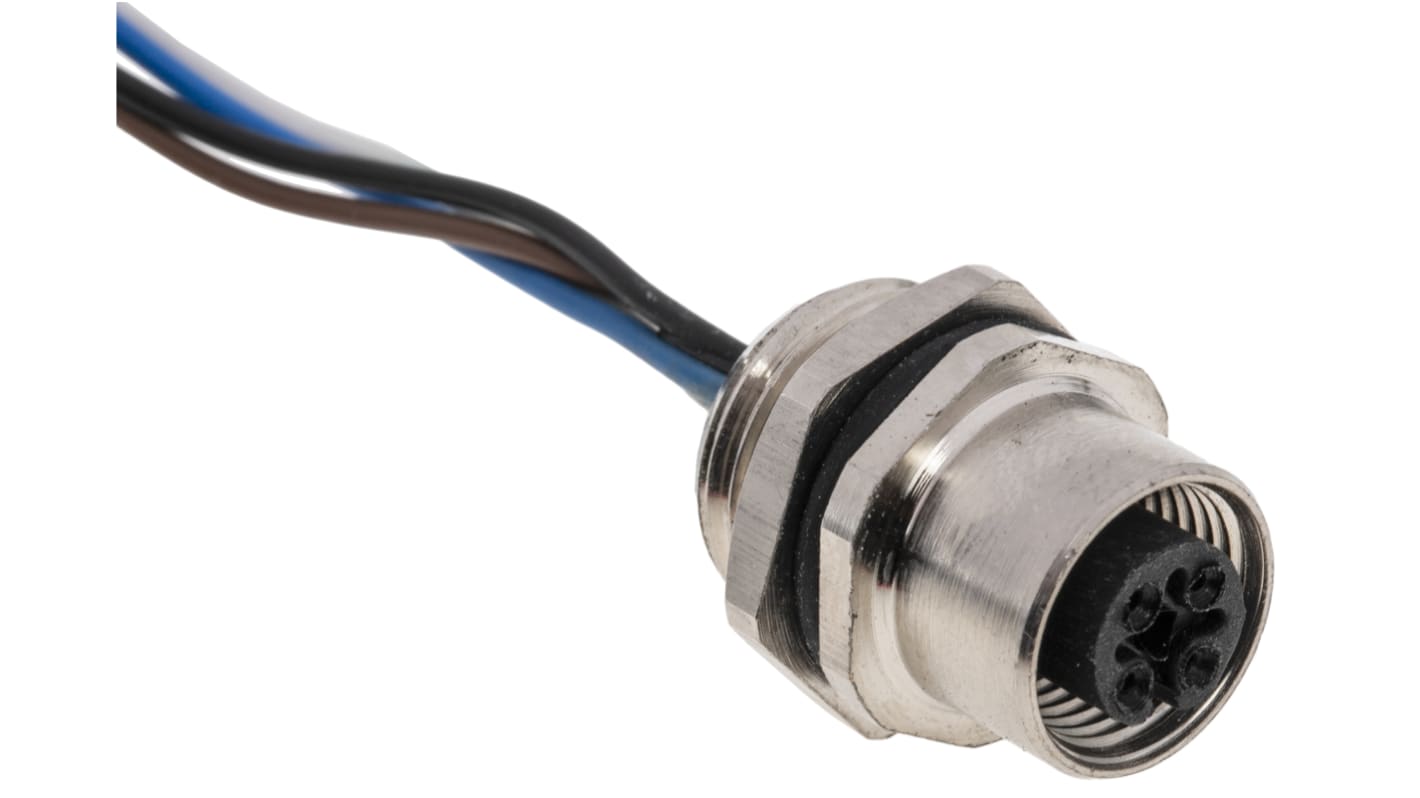 RS PRO Circular Connector, 5 Contacts, M12 Connector, Socket, IP67 RS