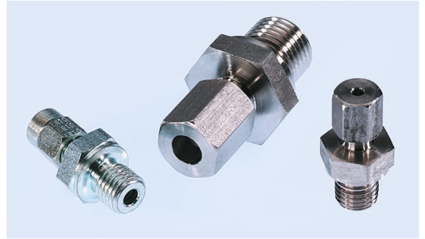 R91819 Reckmann, 1/4 BSP Thermocouple Compression Fitting for Use with Mineral Insulated