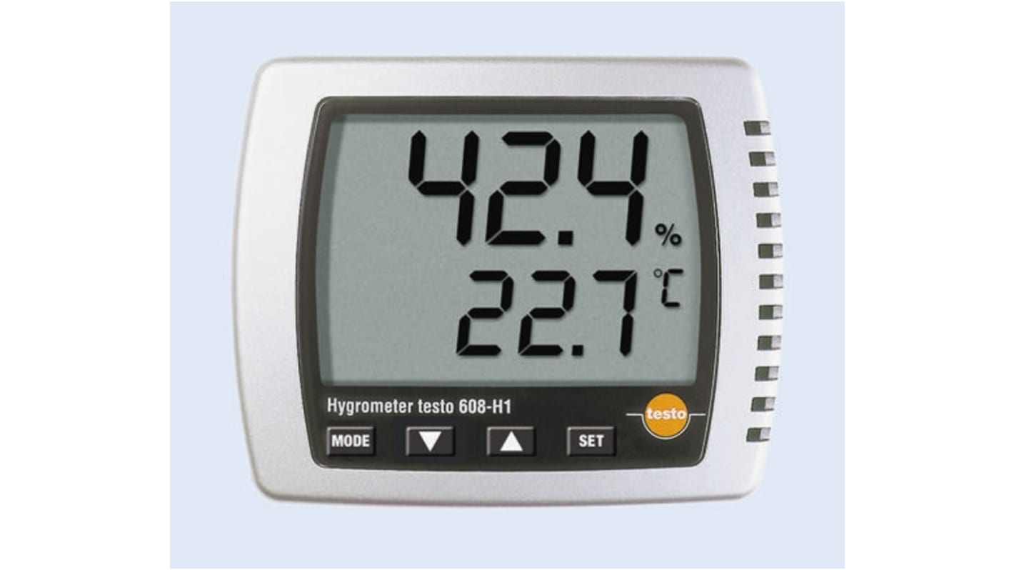 Testo 608-H2 Thermo-hygromètre - Mesure Température, Humidité Et Point De Rosée - Usage Professionnel