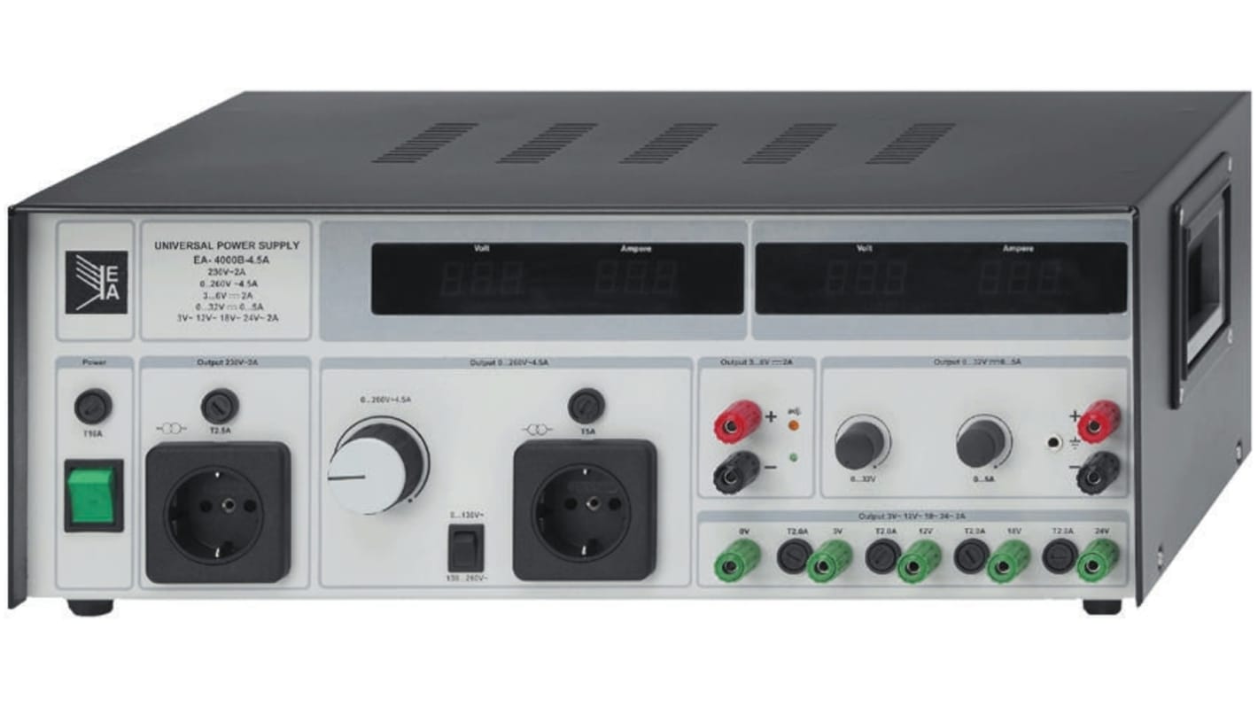 EA Elektro-Automatik EA-4000 B-4,5 5-Kanal Digital Labornetzgerät 1.4kVA, 0 → 32V / 2A