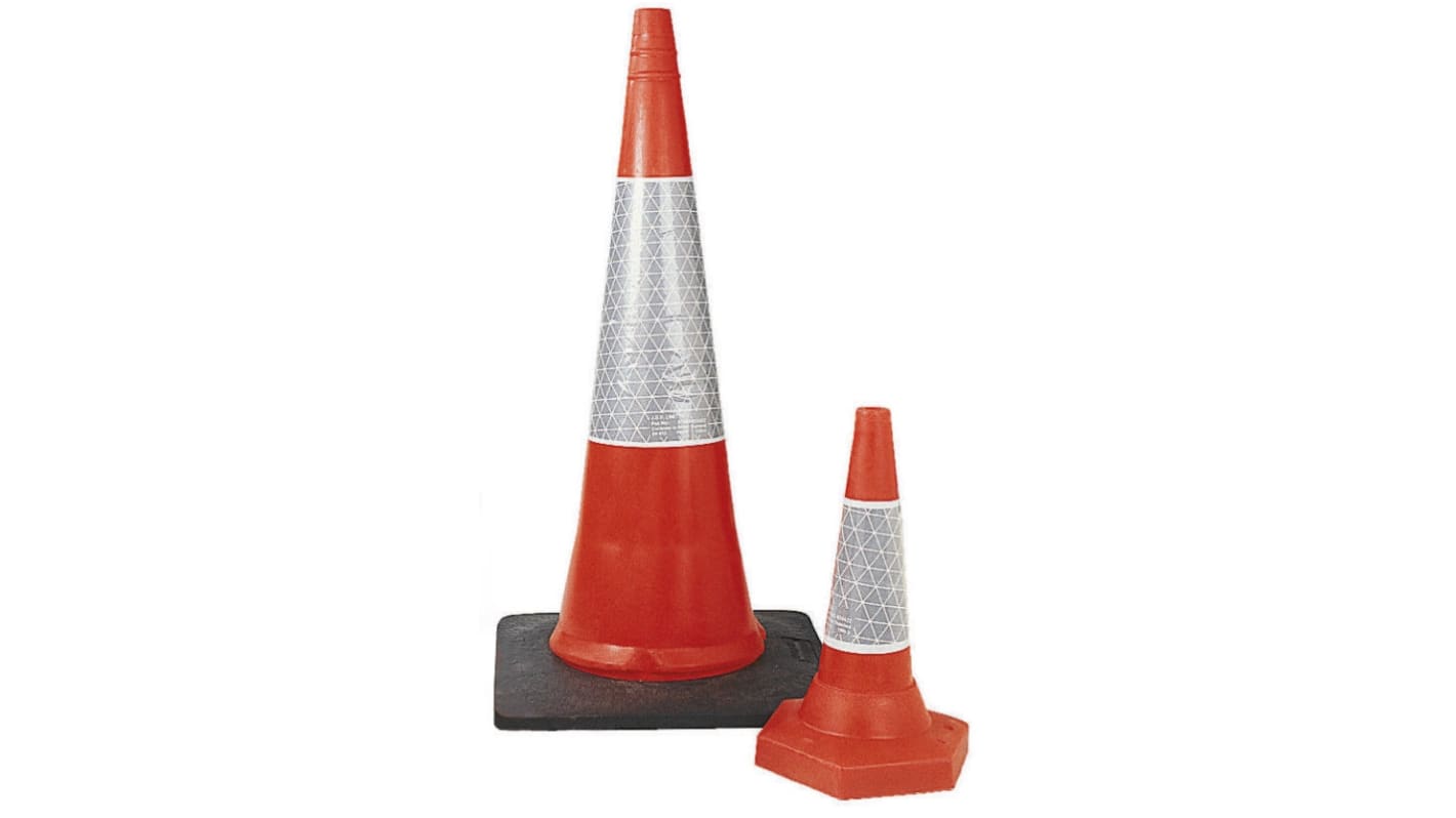 JSP Weighted Red 1 m PE Traffic Cone