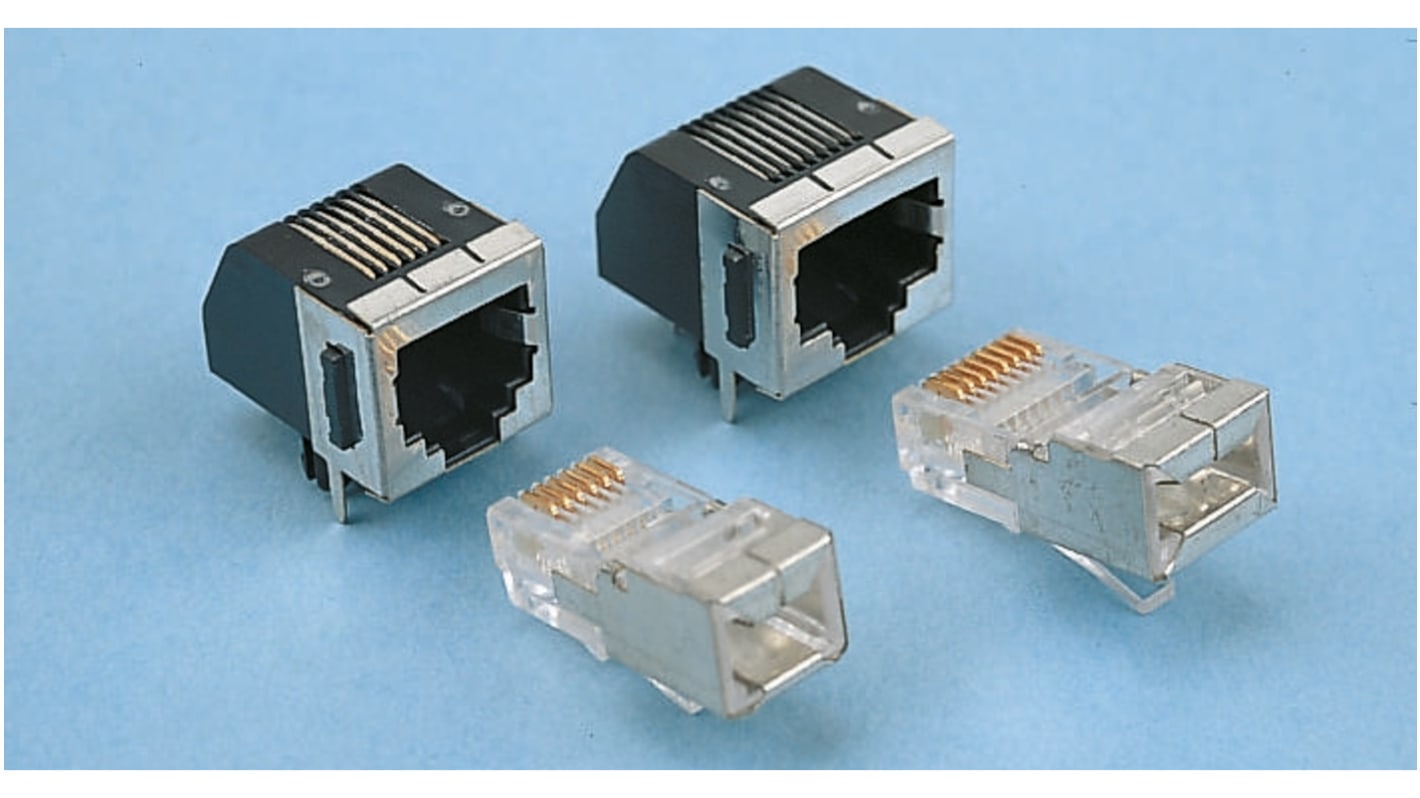 5-569532-3 | COMMSCOPE Male RJ45 Connector, Cable Mount, Cat3 | RS