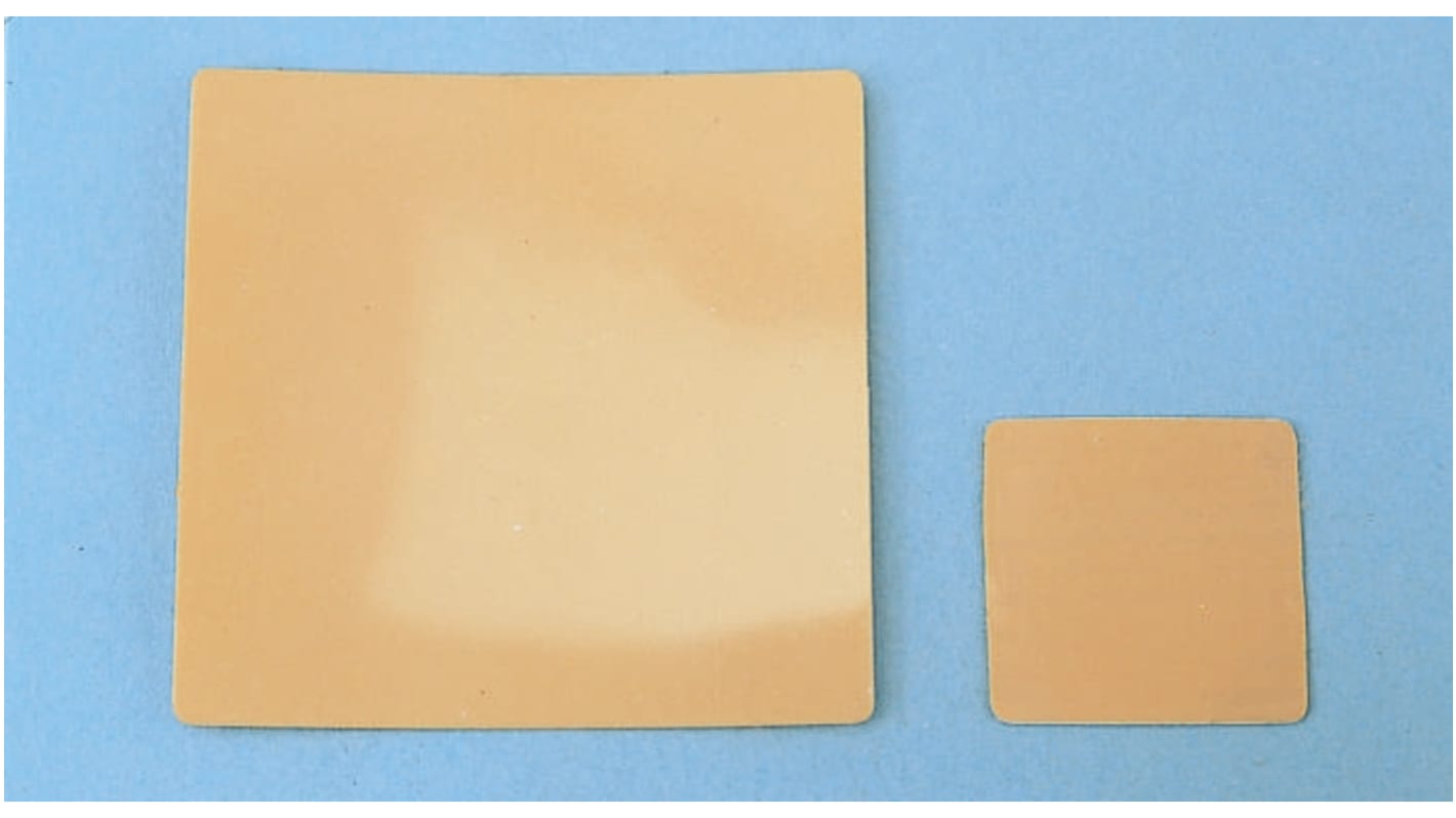 Bergquist Self-Adhesive Thermal Interface Pad, 0.127mm Thick, 0.6W/m·K, Acrylic, 40.64 x 40.64mm