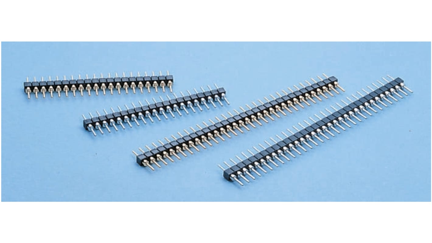 Embase à broches Euroind, SIB, 32 pôles , 2.54mm 1 rangée, Droit