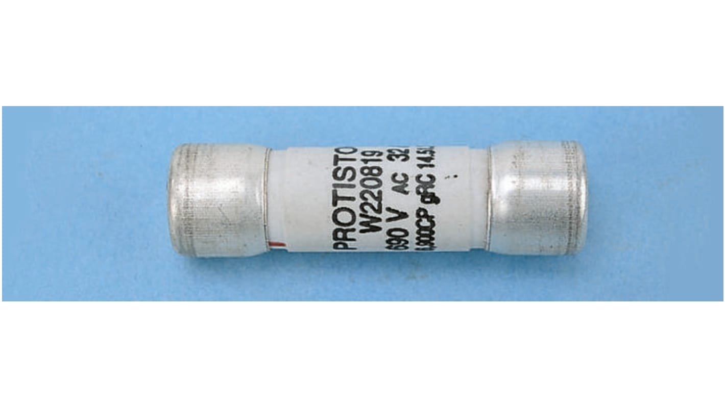 Mersen 100A FF Cartridge Fuse, 22.2 x 58mm