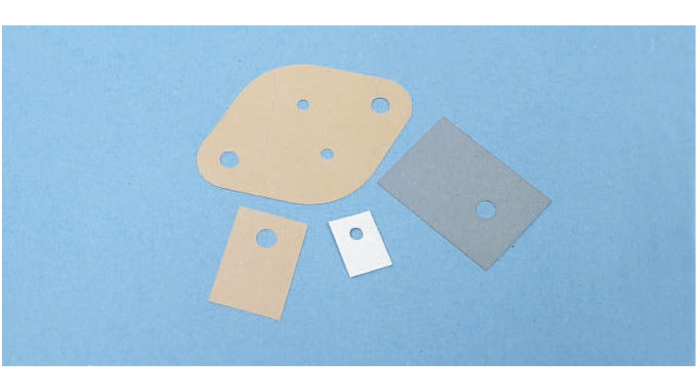 Bergquist Thermal Interface Pad, 0.152mm Thick, 0.9W/m·K, Thin Film Polyimide, 25.4 x 19mm