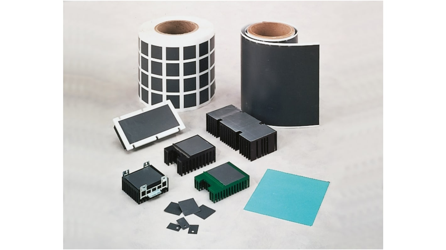 Bergquist Self-Adhesive Thermal Interface Sheet, 0.127mm Thick, 0.5W/m·K, Hi-Flow 625, 300 x 300mm