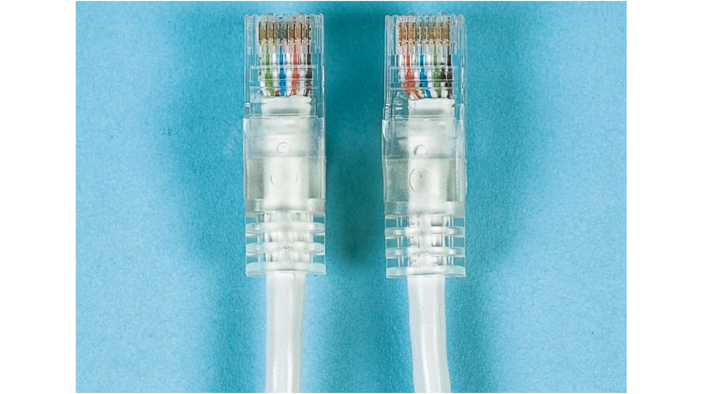 Decelect Ethernet kábel, Cat5, RJ45 - RJ45, 1m, Szürke