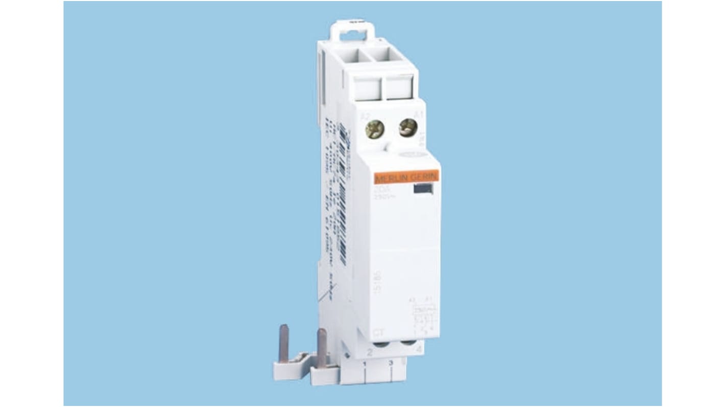 16737 | Schneider Electric Multi 9 Multi 9 Contactor, 230 V ac Coil, 2 ...