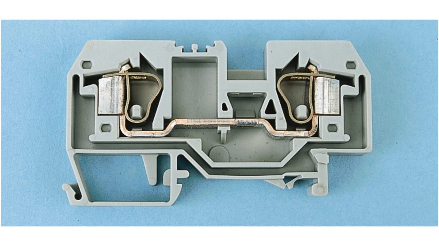 Wago Standard DIN Rail Terminal, 282 series , 6mm², 600 V, 100A