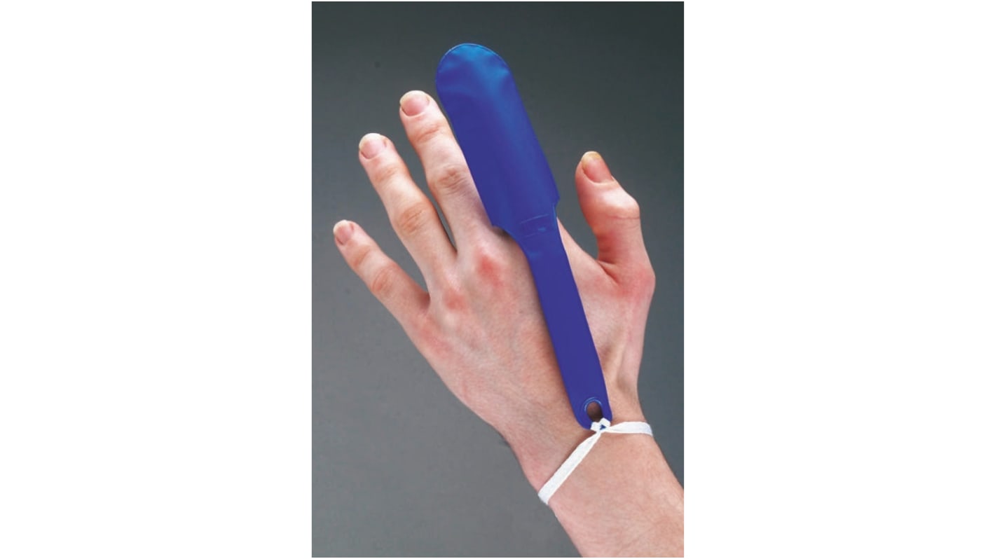 Blue waterproof fingerstall