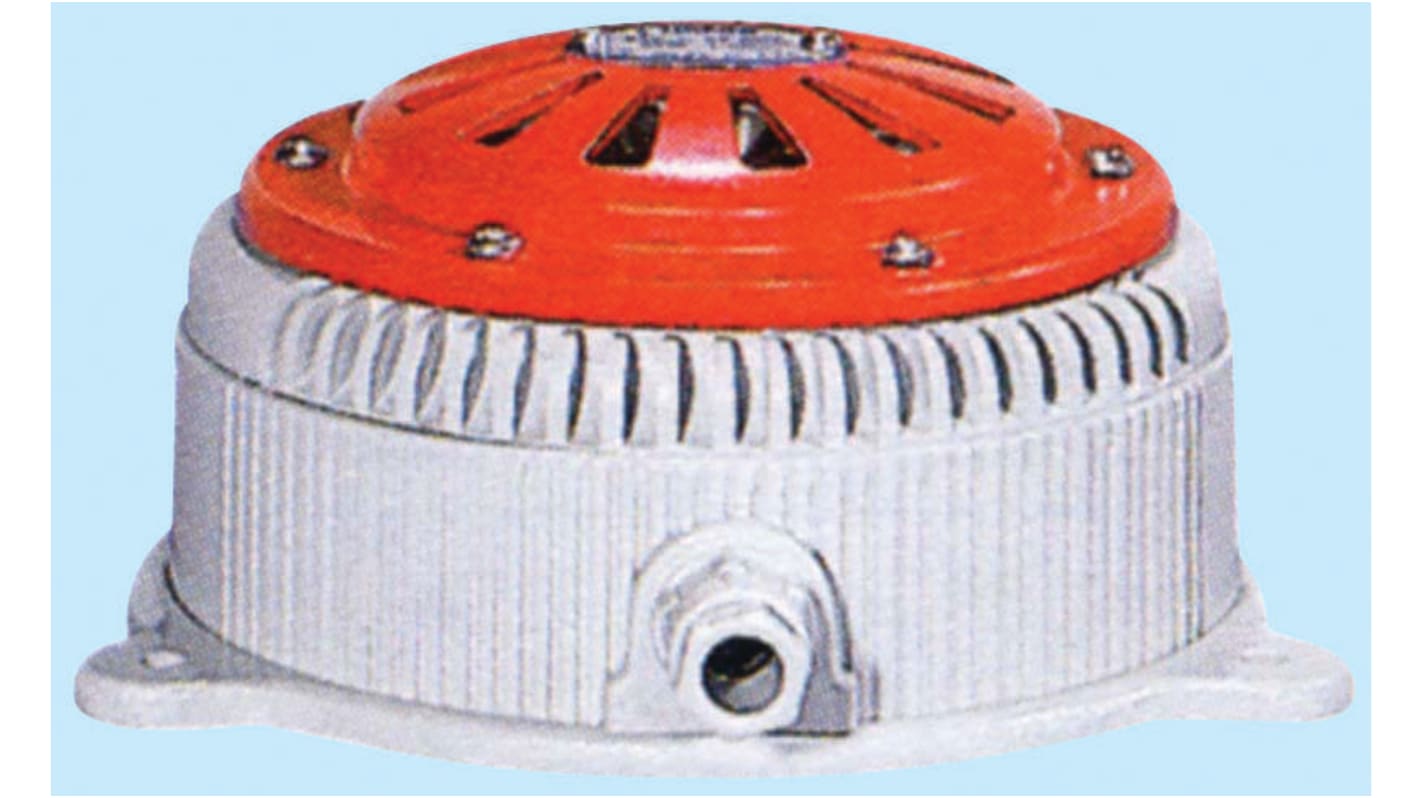 Segnalatore acustico elettronico Sirena, 24 V c.a., 105dB a 1 m, montaggio superficiale
