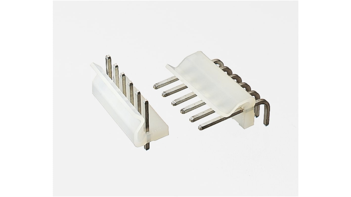 Molex 基板接続用ピンヘッダ 2極 3.96mm 1列 5273-02A