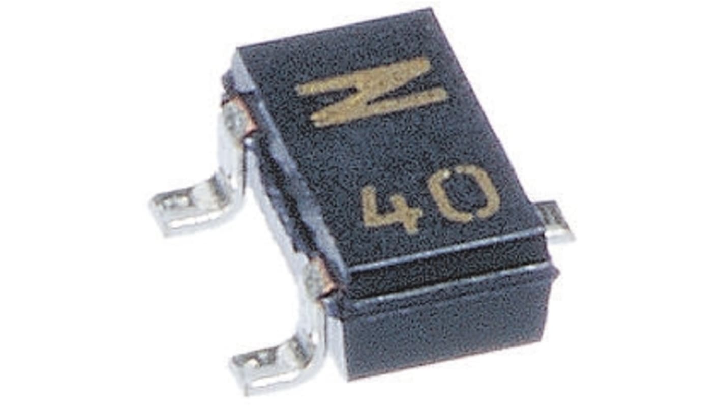 onsemi MMBZ33VALT1G, Dual-Element Uni-Directional TVS Diode, 40W, 3-Pin SOT-23