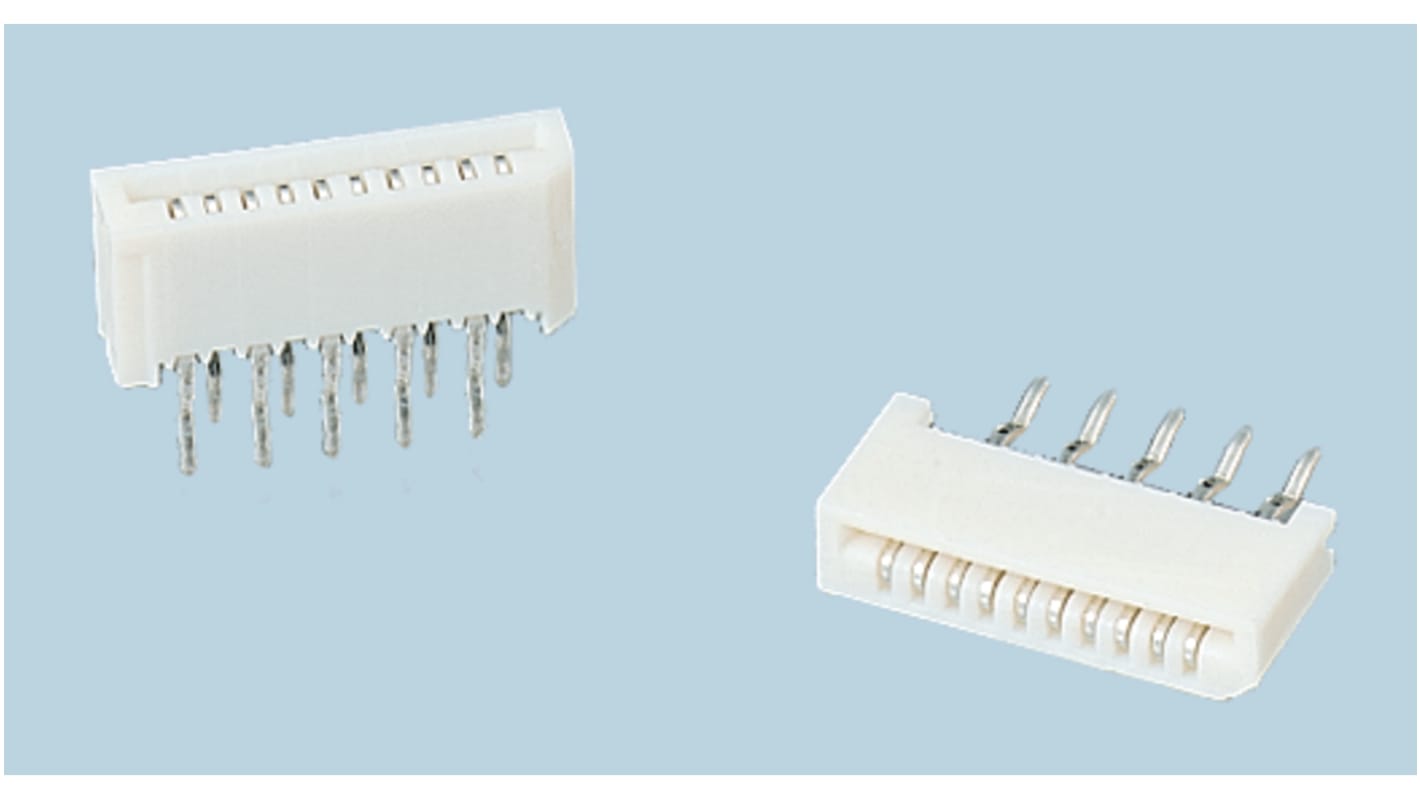 Molex 2mm Pitch 9 Way Straight Female FPC Connector