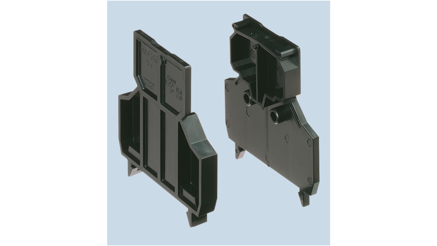 Toyogiken PUW Series End Cover for Use with DIN Rail Terminal Blocks