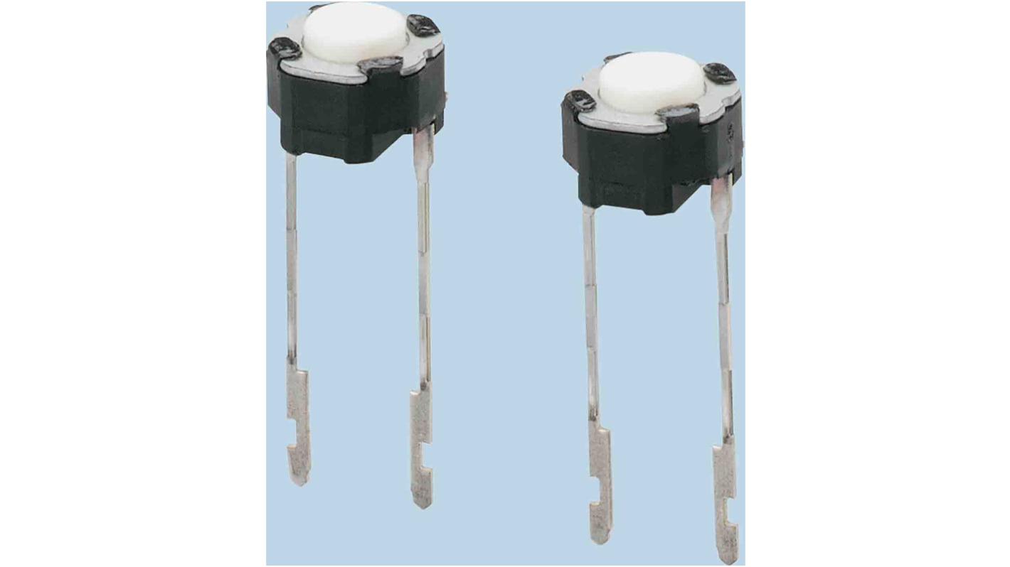 Panasonic タクタイルスイッチ SPST スルーホール モーメンタリ 6 x 6 x 4.3mm