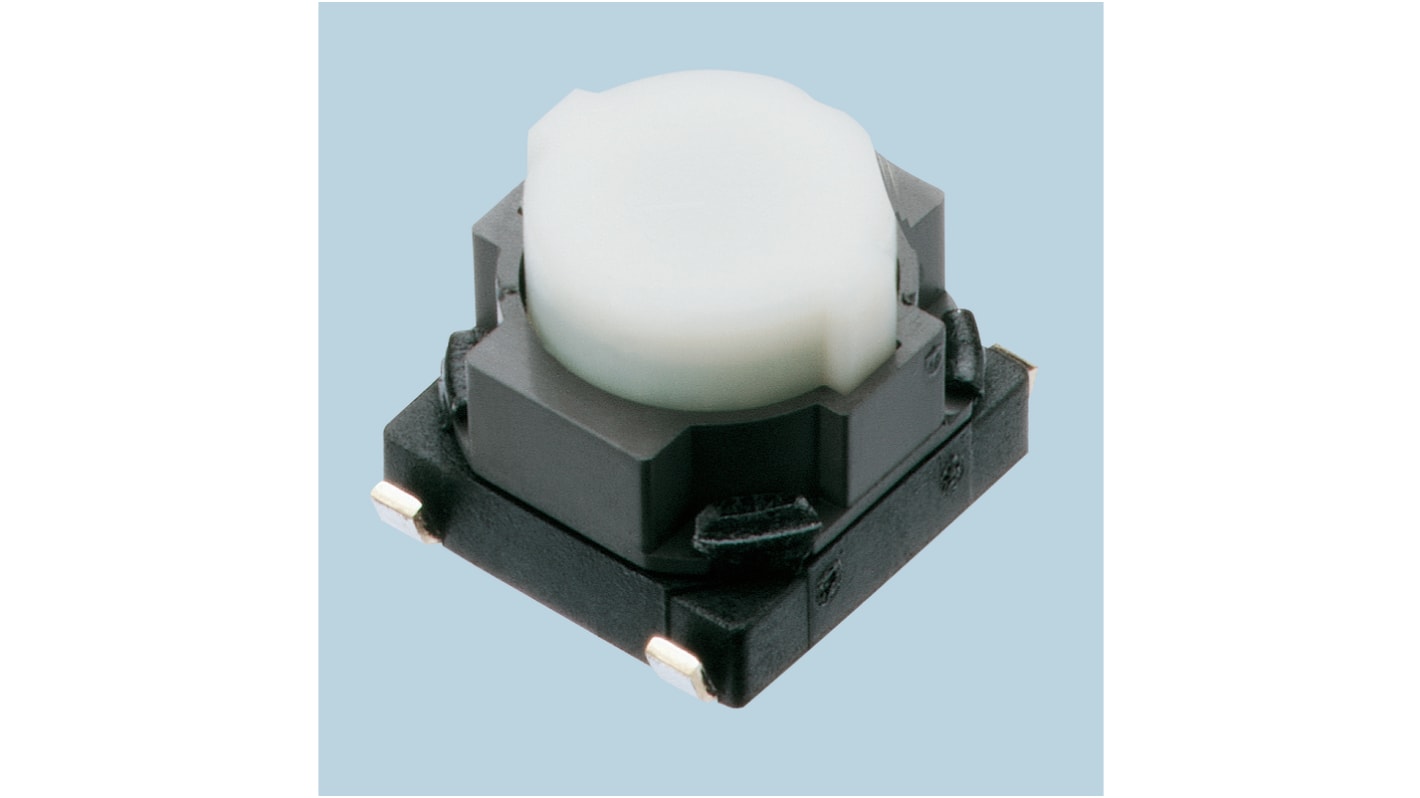 Panasonic Natural Tactile Switch, SPST 50 mA @ 12 V ac 5mm