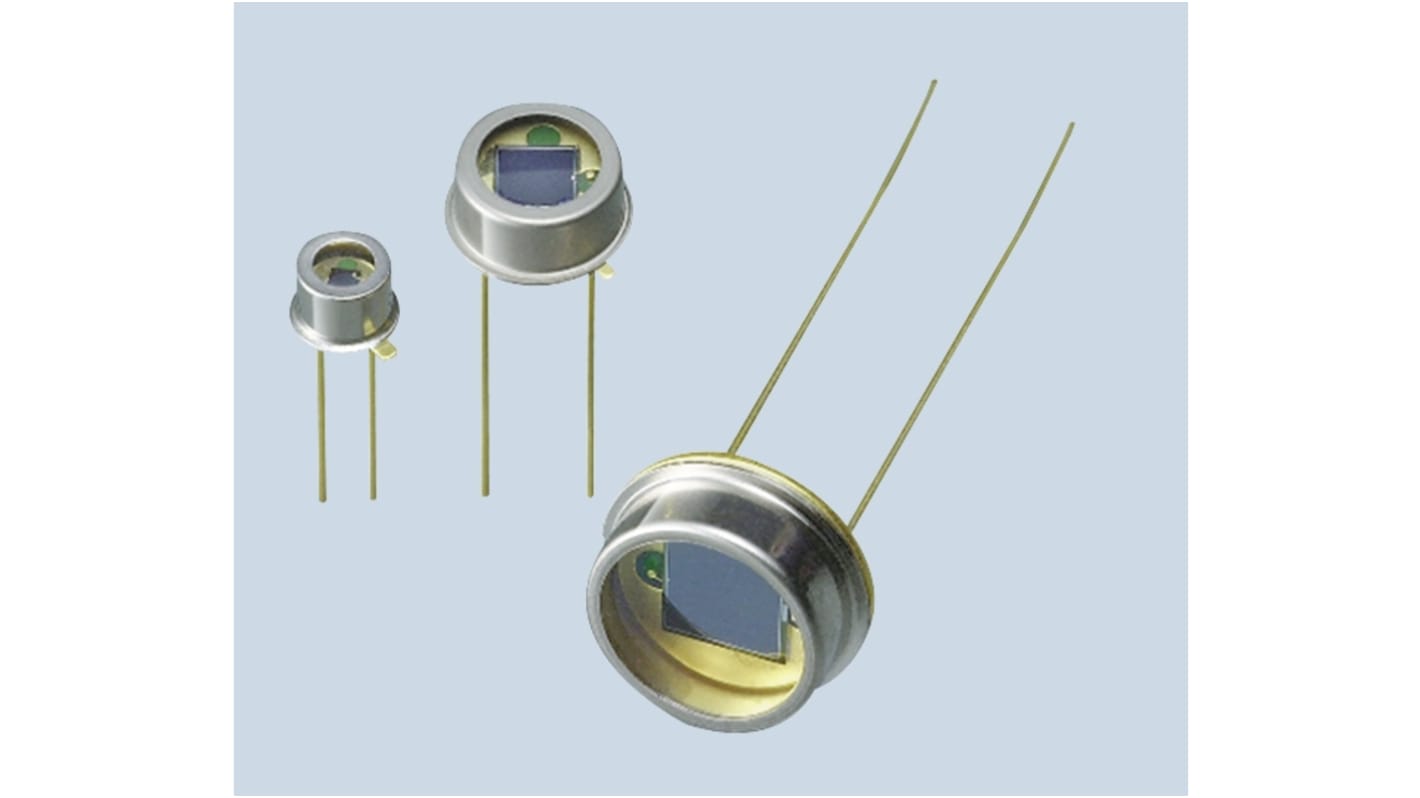 フォトダイオード 浜松ホトニクス Full Spectrum Si スルーホール実装 TO-8
