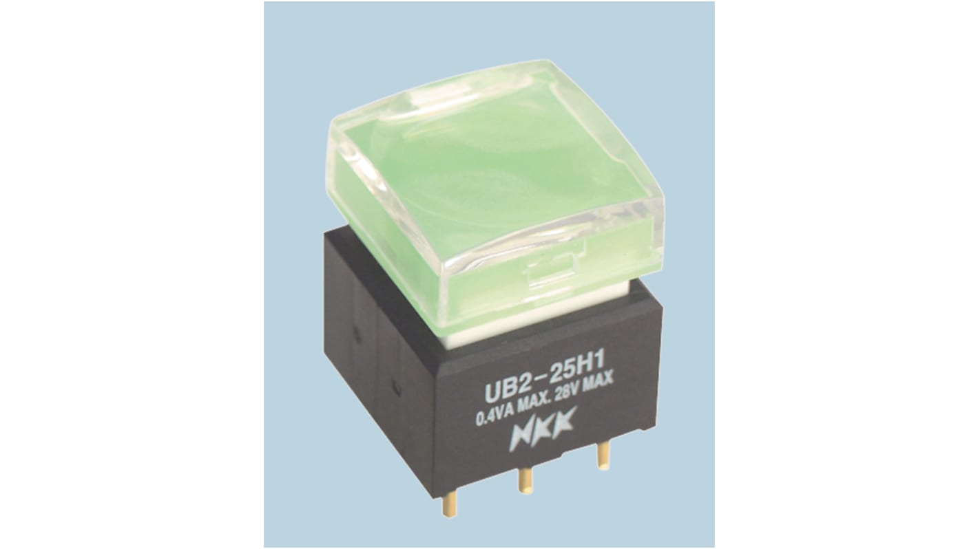 NKK Switches LED UB2-01H1KP1Y-ANS