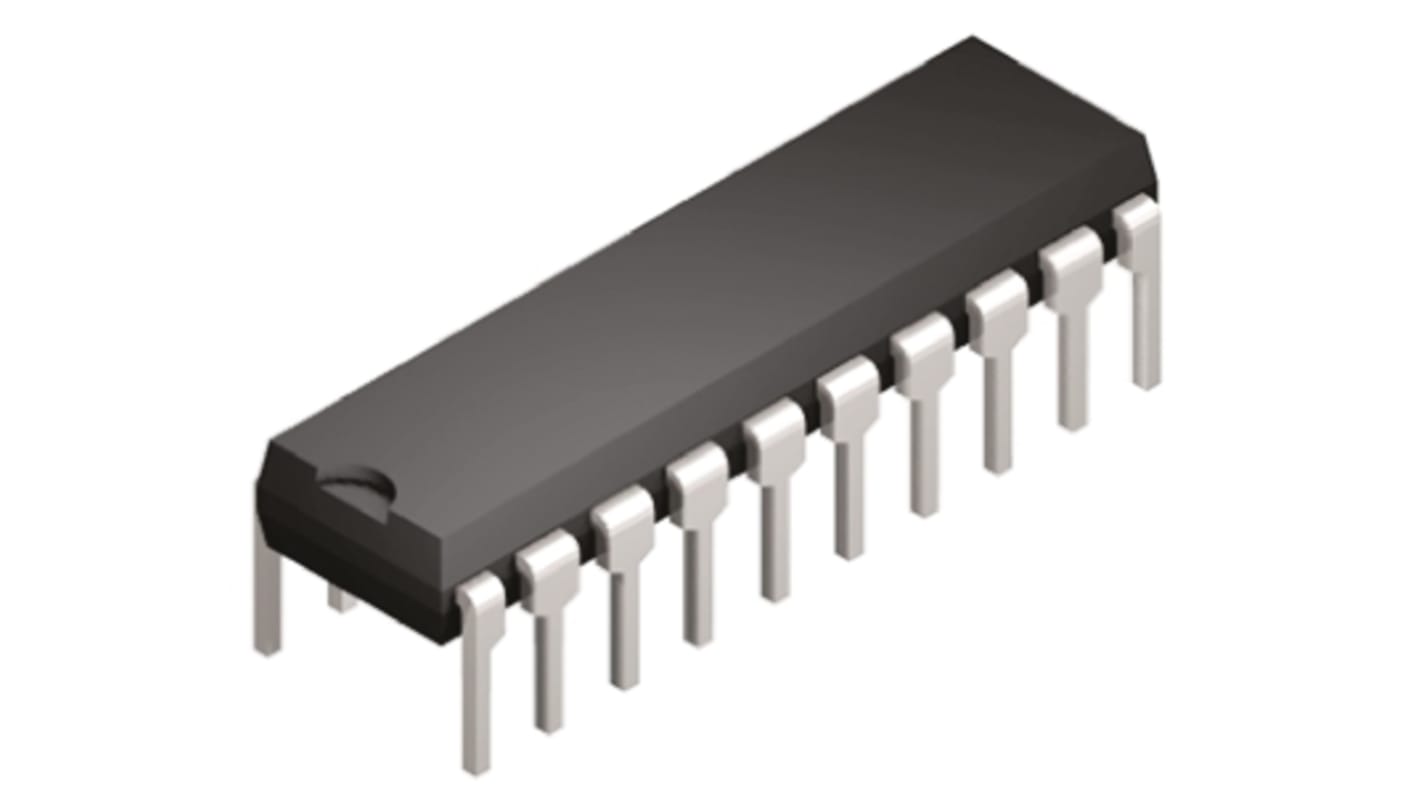 Texas Instruments SN74AHCT541N Octal-Channel Buffer & Line Driver, 3-State, 20-Pin PDIP