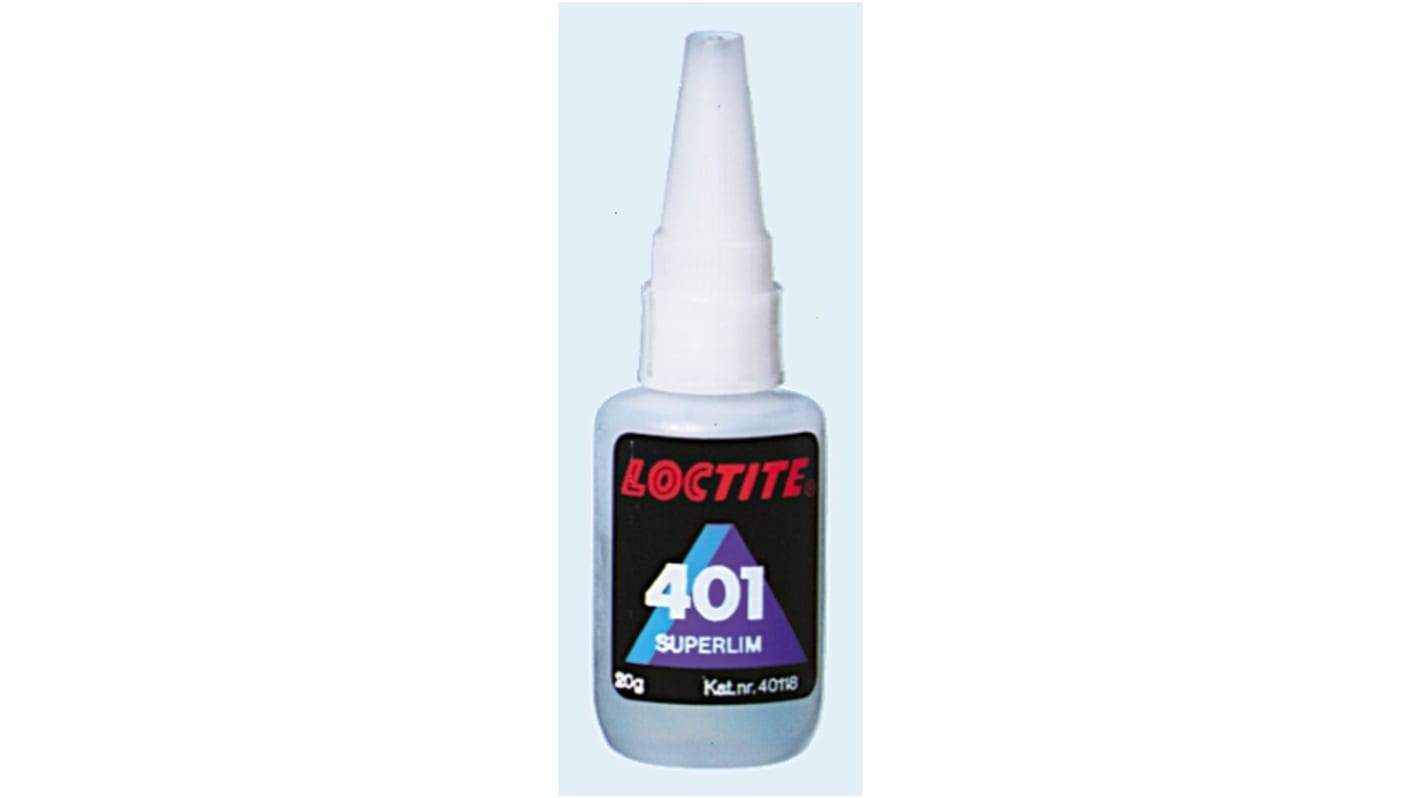 LOCTITE 401 20G KORT LoctiteLoctite 401 Super Glue 20 g RS