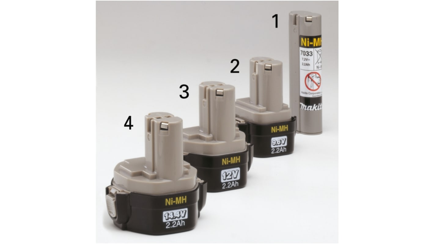 Makita 3Ah 12V Power Tool Battery, For Use With Makita Power Tools