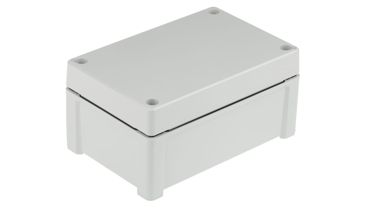 Contenitore Fibox in ABS 187.2 x 122.2 x 89.9mm, col. Grigio, IP65