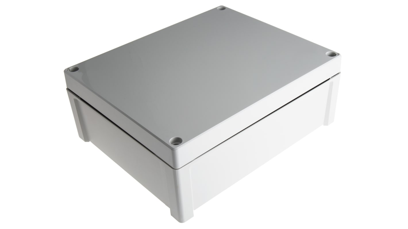 Caja Fibox de ABS Gris, 289 x 239 x 107.4mm, IP65