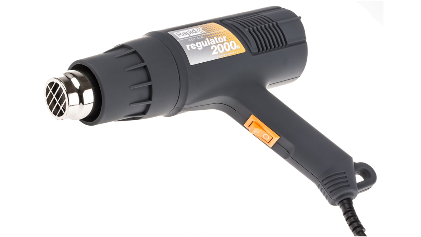 Rapid Regulator 2000 600°C max Heat Gun, Type C - EuroPlug