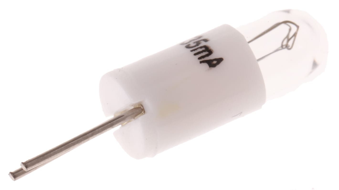 Lampadina spia con base Bi-Pin, 24 V, 1,9 lm