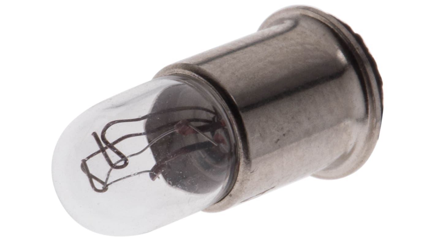 RS PRO Anzeigelampe 12 V, Zwergsockel Ø 5.84mm x T1 3/4