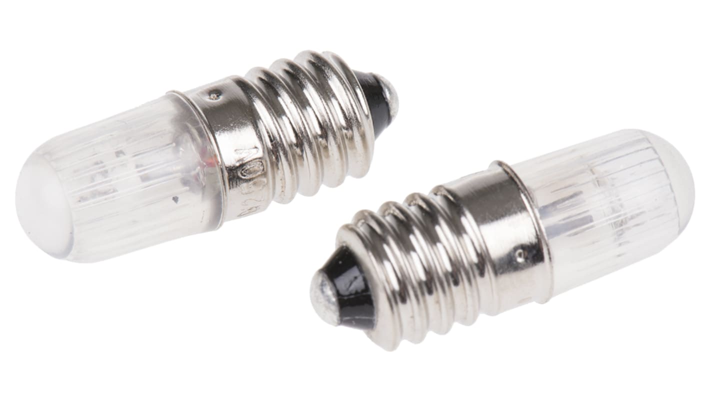 RS PRO Red LED Indicator Lamp, 220/250V, E10 Base RS