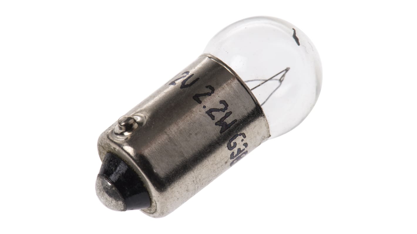 RS PRO Anzeigelampe 12 V, BA9s Sockel Ø 11.5mm x G3 1/2